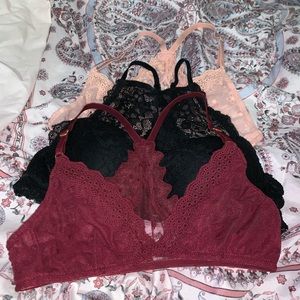 🛑SOLD🛑 Bralette bundle!